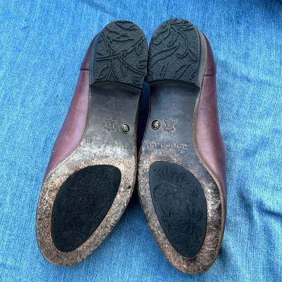 Neosens Slip On Loafer W 6.5 Purple Leather Women's Size 6.5 EU 37 Made in Spain - Picture 8 of 12